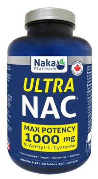 Thumbnail for Naka Ultra NAC 1000mg - Nutrition Plus