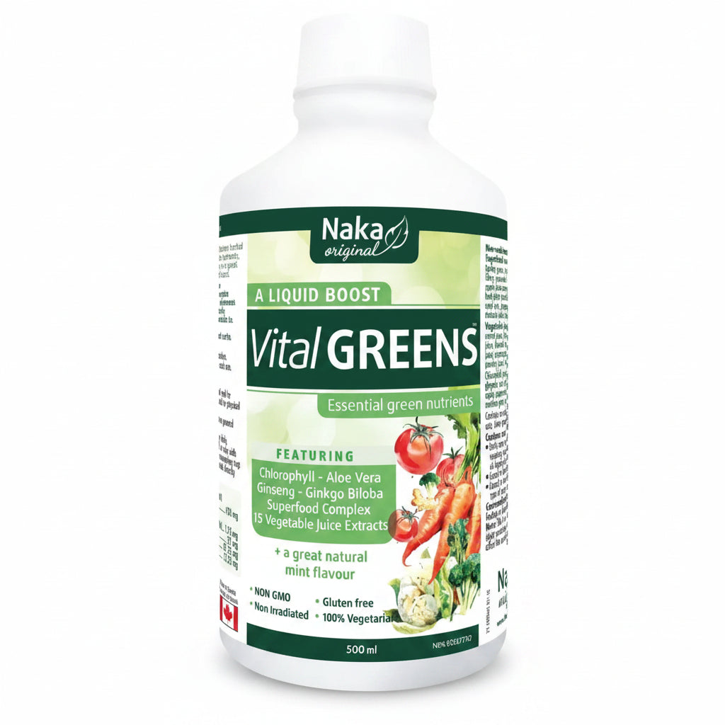Naka Vital Greens 500mL Liquid - Nutrition Plus