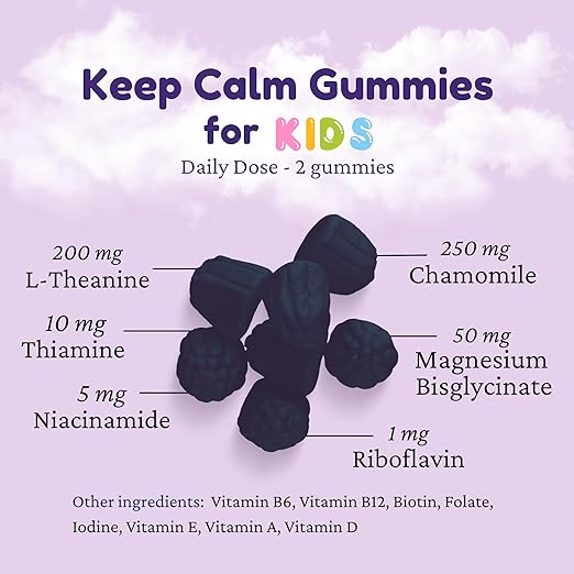 Nanton Keep Calm For Kids 30 Gummies - Nutrition Plus