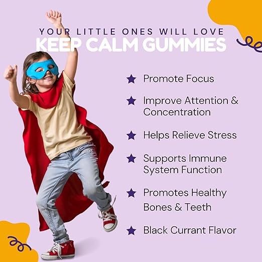 Nanton Keep Calm For Kids 30 Gummies - Nutrition Plus