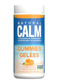 Thumbnail for Natural Calm Magnesium 120 Gummies – Orange Flavour - Nutrition Plus