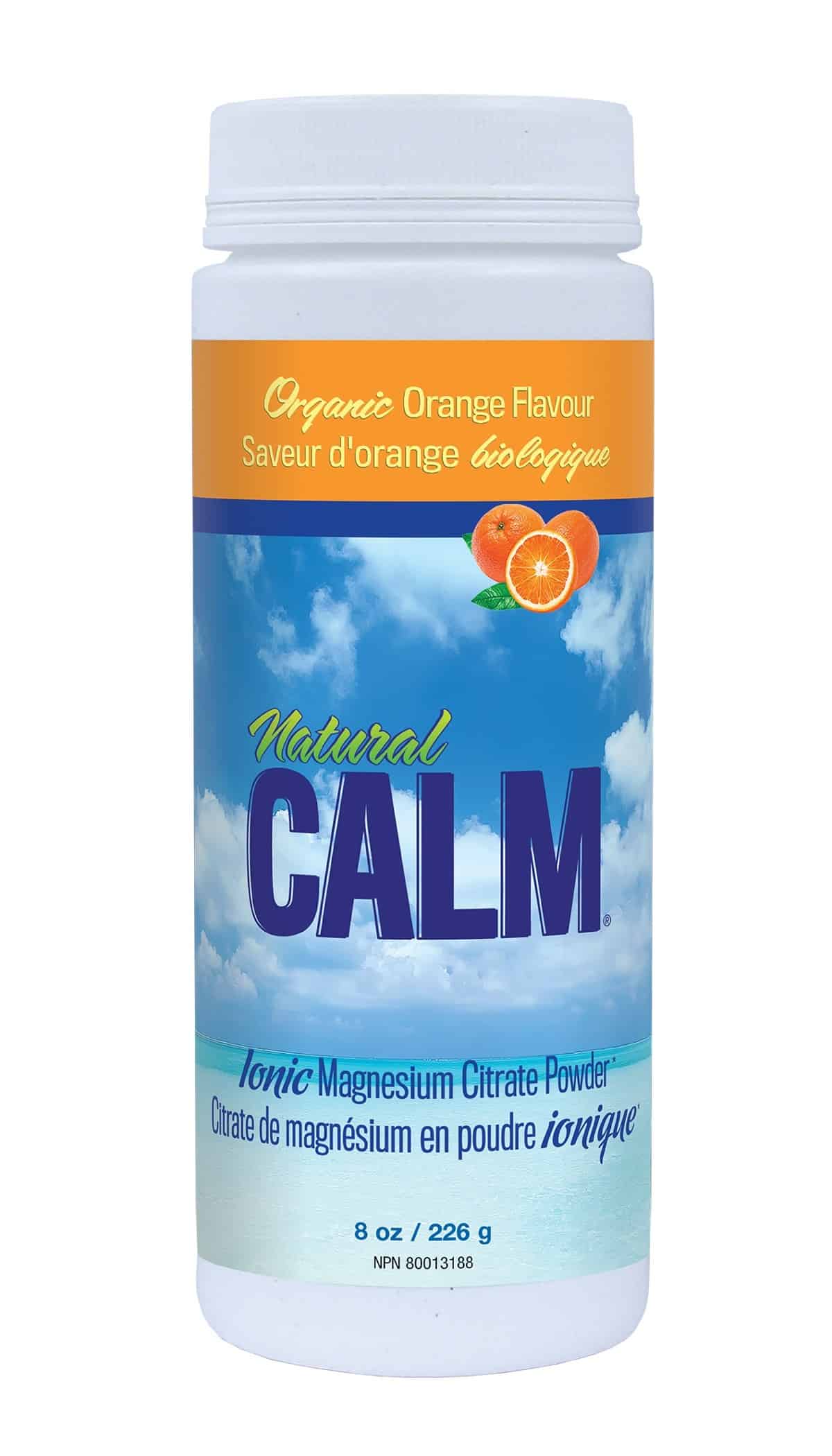 Natural Calm Magnesium Citrate Powder 226 Grams 8 Oz | Nutrition Plus