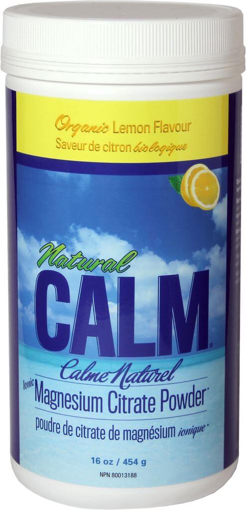 Natural Calm Magnesium Citrate Powder 452 Grams 16 Oz | Nutrition Plus