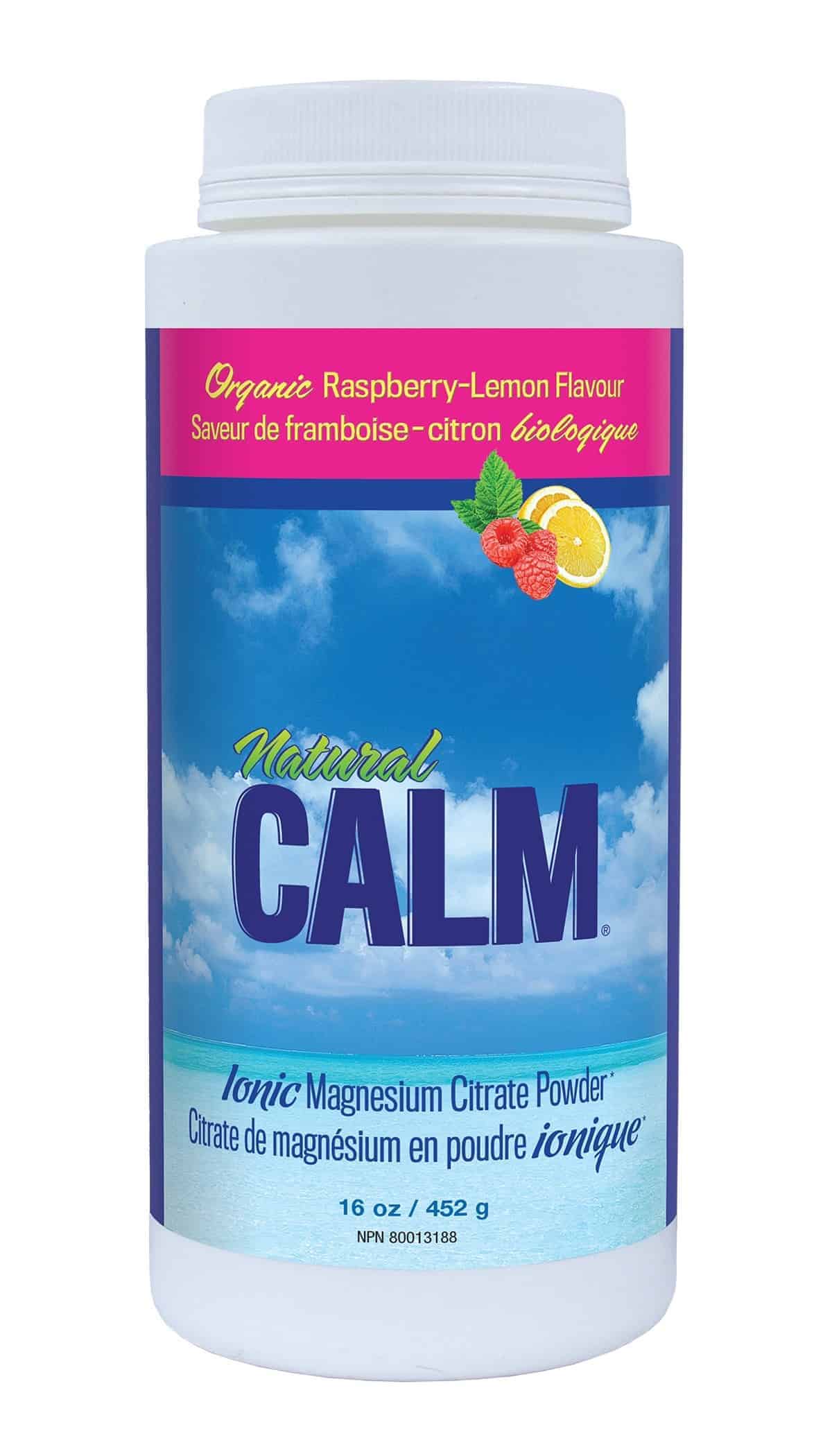 Natural Calm Magnesium Citrate Powder 452 Grams 16 Oz | Nutrition Plus