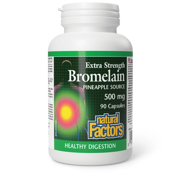 Natural Factors Bromelain Extra Strength, Pineapple Source - Nutrition Plus
