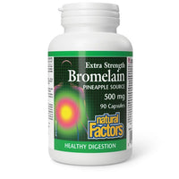 Thumbnail for Natural Factors Bromelain Extra Strength, Pineapple Source - Nutrition Plus