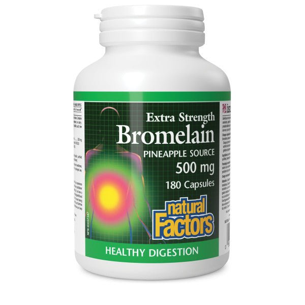 Natural Factors Bromelain Extra Strength, Pineapple Source - Nutrition Plus