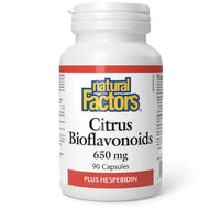 Thumbnail for Natural Factors Citrus Bioflavonoids 650mg 90 Capsules - Nutrition Plus