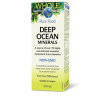 Thumbnail for Natural Factors Deep Ocean Minerals, Whole Earth & Sea 100mL - Nutrition Plus