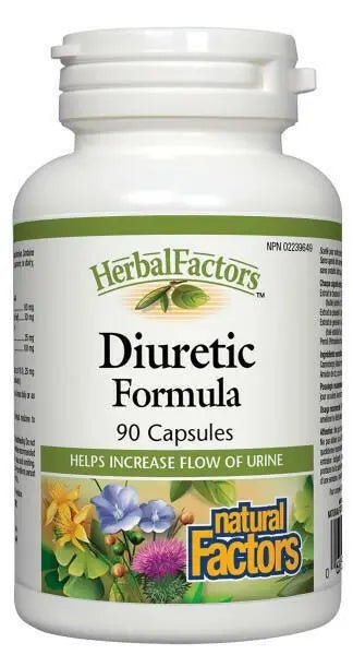 Natural Factors Diuretic Formula 90 Capsules - Nutrition Plus
