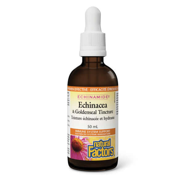 Natural Factors Echinacea & Goldenseal Tincture - Nutrition Plus