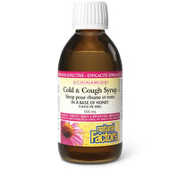 Thumbnail for Natural Factors Echinamide Cold & Cough Syrup 150mL - Nutrition Plus