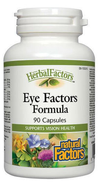 Thumbnail for Natural Factors Eye Factors 90 Capsules - Nutrition Plus