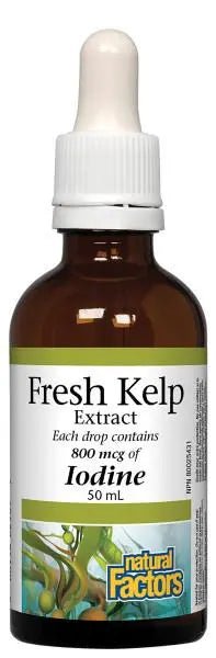 Natural Factors Fresh Kelp Extract 50mL - Nutrition Plus