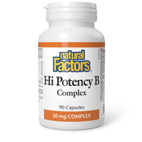 Thumbnail for Natural Factors Hi Potency B Complex - Nutrition Plus