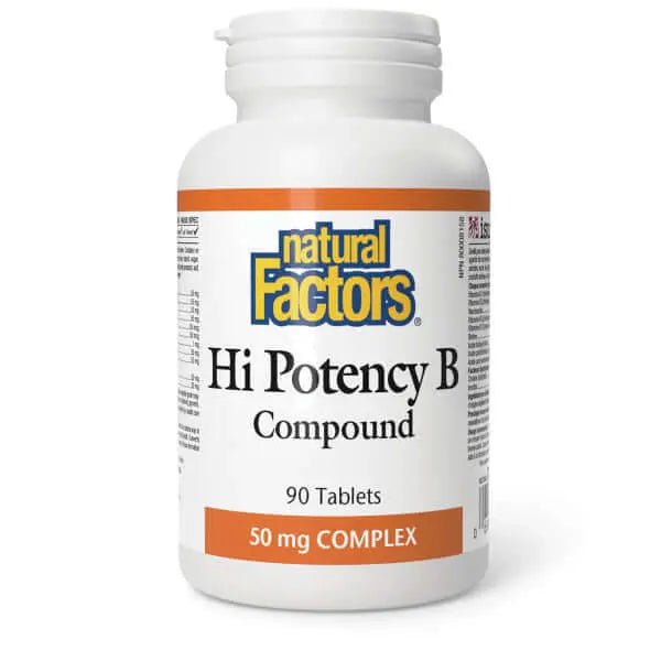 Natural Factors Hi Potency B Compound - Nutrition Plus