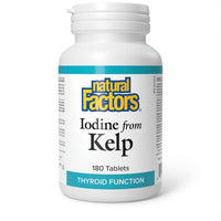 Thumbnail for Natural Factors Iodine from Kelp 180 Tablets - Nutrition Plus
