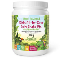 Thumbnail for Natural Factors Kids All-In-One Daily Shake Mix, Dreamy Chocolate 460 Grams - Nutrition Plus
