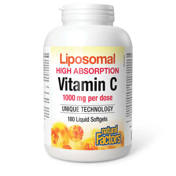 Natural Factors Liposomal Vitamin C 1000mg - Nutrition Plus