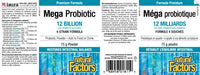 Thumbnail for Natural Factors Mega Probiotic 12 Billion 75 Grams - Nutrition Plus