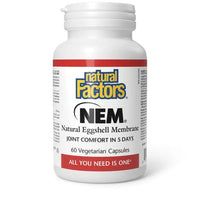 Thumbnail for Natural Factors NEM 60 Veg Capsules - Nutrition Plus