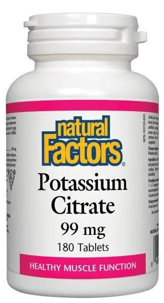 Natural Factors Potassium Citrate 99mg - Nutrition Plus