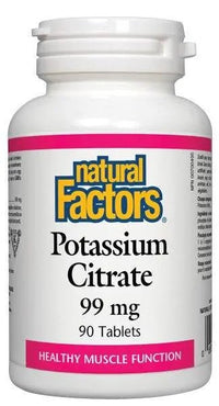 Thumbnail for Natural Factors Potassium Citrate 99mg - Nutrition Plus