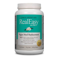 Thumbnail for Natural Factors RealEasy with PGX Vegan Meal Replacement, Vanilla 830 Grams - Nutrition Plus