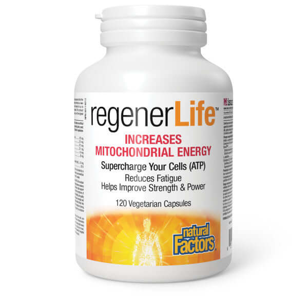 Natural Factors RegenerLife 120 Veg Capsules - Nutrition Plus