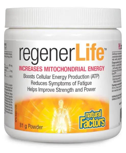 Natural Factors RegenerLife 81 Grams Powder - Nutrition Plus