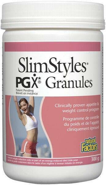 Natural Factors SlimStyles PGX Granules 300 Grams - Nutrition Plus