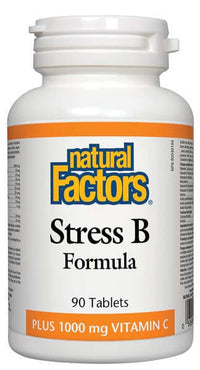 Thumbnail for Natural Factors Stress B Formula 90 Tablets - Nutrition Plus