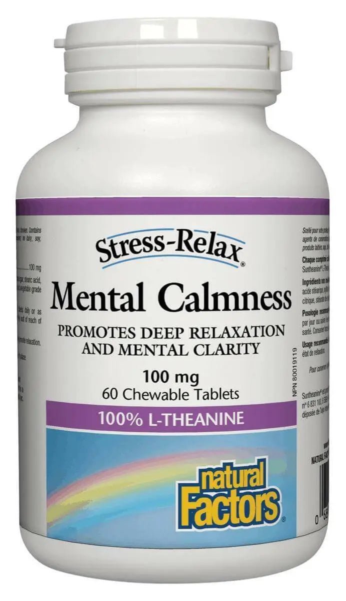 Natural Factors Stress-Relax Mental Calmness - Nutrition Plus