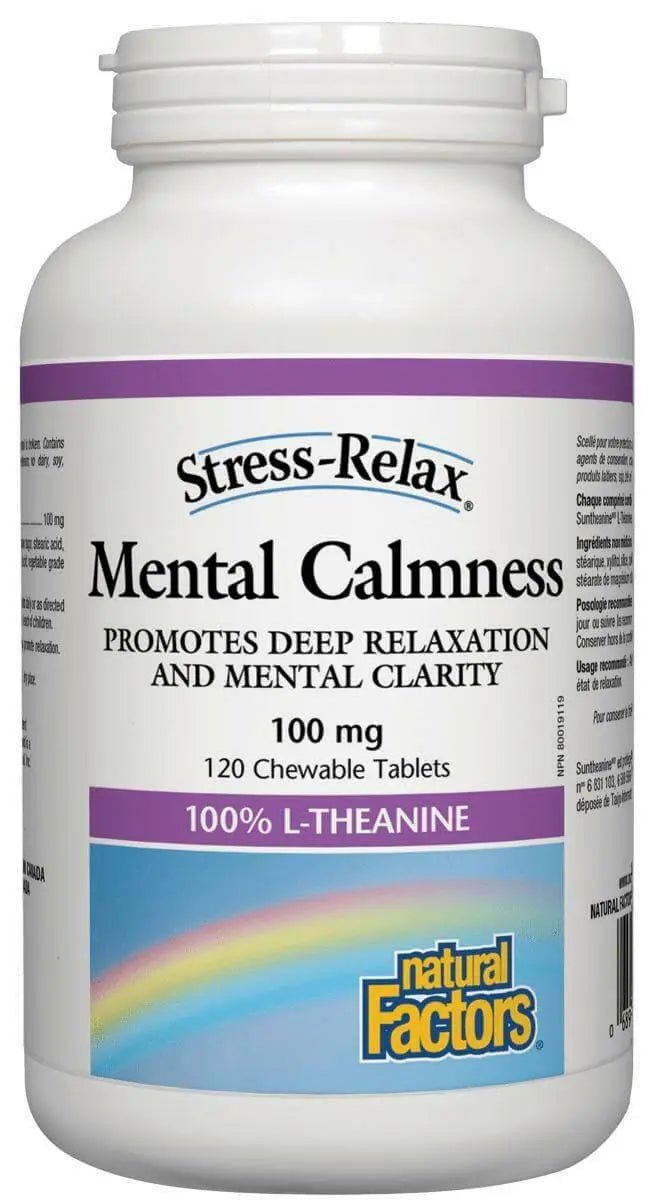 Natural Factors Stress-Relax Mental Calmness - Nutrition Plus