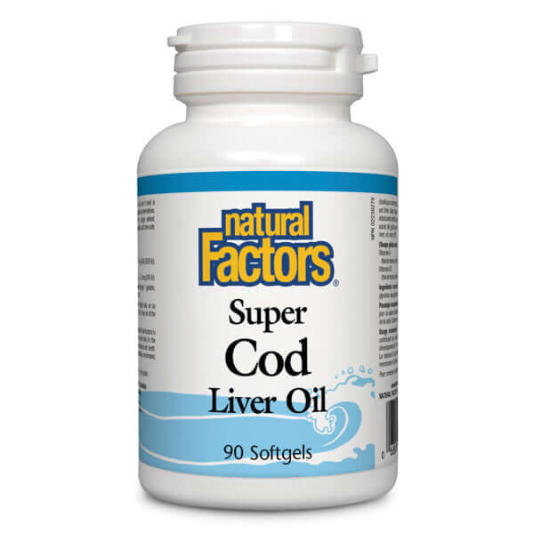Natural Factors Super Cod Liver Oil - Nutrition Plus