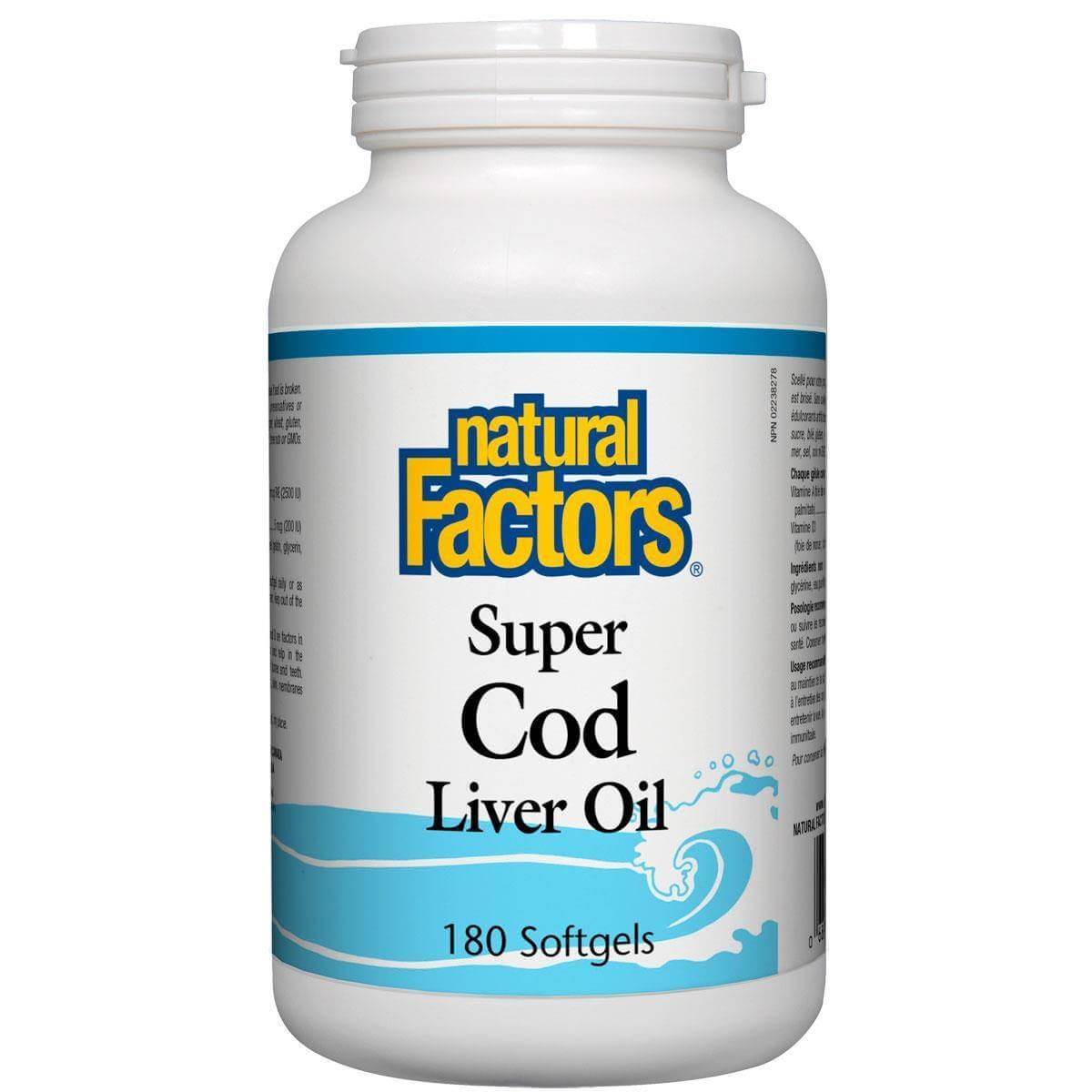 Natural Factors Super Cod Liver Oil - Nutrition Plus