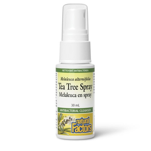 Natural Factors Tea Tree Spray 30mL - Nutrition Plus