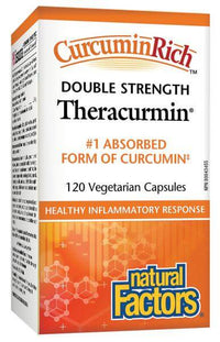 Thumbnail for Natural Factors Theracurmin® DS 60 mg Vegetarian Capsules - Nutrition Plus