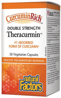 Thumbnail for Natural Factors Theracurmin® DS 60 mg Vegetarian Capsules - Nutrition Plus