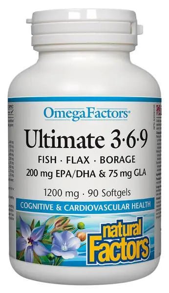 Natural Factors Ultimate 3.6.9, OmegaFactors - Nutrition Plus