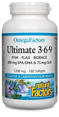 Thumbnail for Natural Factors Ultimate 3.6.9, OmegaFactors - Nutrition Plus
