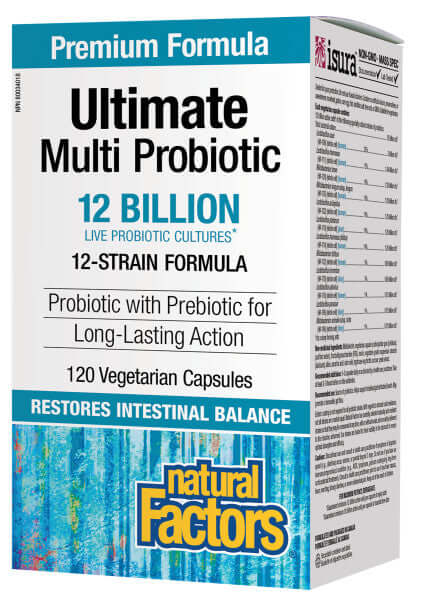 Natural Factors Ultimate Multi Probiotic 12 Billion - Nutrition Plus