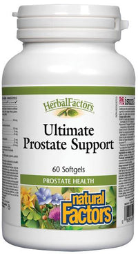 Thumbnail for Natural Factors Ultimate Prostate Support 60 Softgels - Nutrition Plus