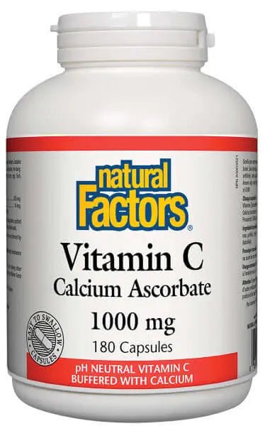 Natural Factors Vitamin C Calcium Ascorbate 1000 mg - Nutrition Plus