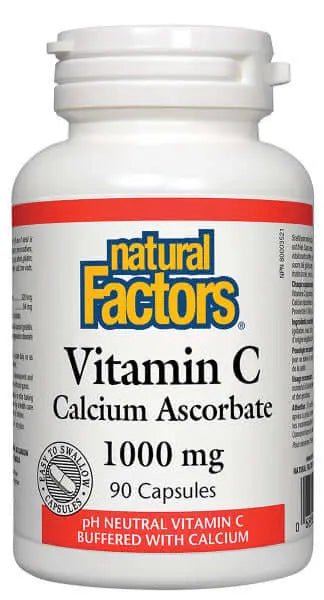 Natural Factors Vitamin C Calcium Ascorbate 1000 mg - Nutrition Plus
