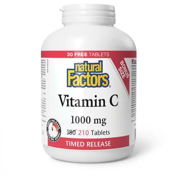 Natural Factors Vitamin C Time Release 1000mg - Nutrition Plus