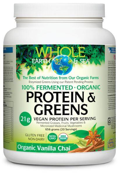 Natural Factors WES Fermented Organic Protein & Greens - Nutrition Plus