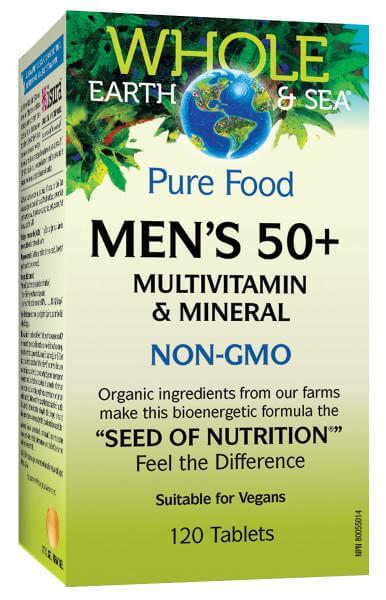 Natural Factors WES Men 50+ Multivitamin & Mineral - Nutrition Plus
