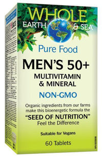 Thumbnail for Natural Factors WES Men 50+ Multivitamin & Mineral - Nutrition Plus