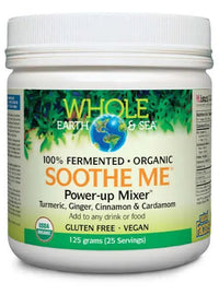 Thumbnail for Natural Factors WES Organic Sooth Me Power Up Mixer 125 Grams - Nutrition Plus